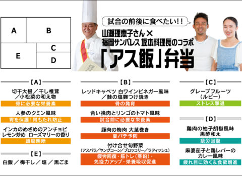 福岡サンパレスホテル坂本憲治総料理長と「アス飯®︎弁当」をコラボ発売! 福岡サンパレスホテル坂本憲治総料理長と「アス飯®︎弁当」をコラボ発売!