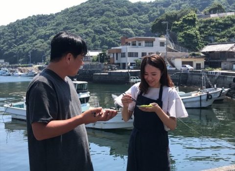 愛媛食材で愛あるアス飯「みかん鯛でさつま汁」 愛媛食材で愛あるアス飯「みかん鯛でさつま汁」